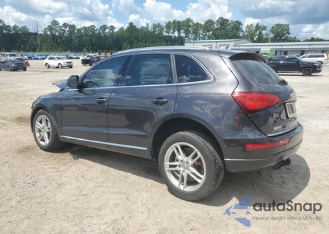 2016 Audi Q5 Premium Plus from USA, damaged, VIN WA1L2AFP2GA089408